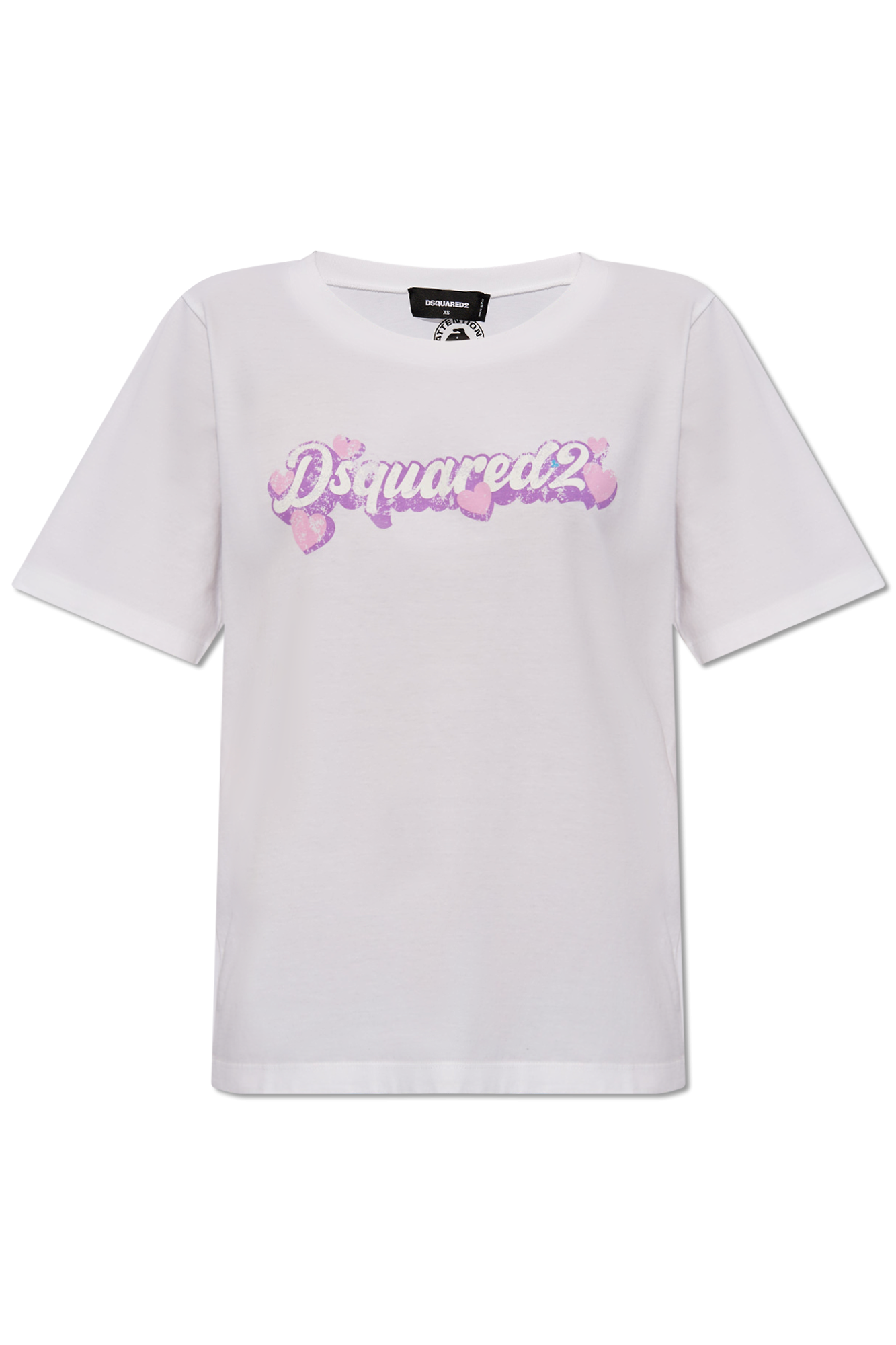 Dsquared2 T-shirt with logo | Women's Clothing | Vitkac